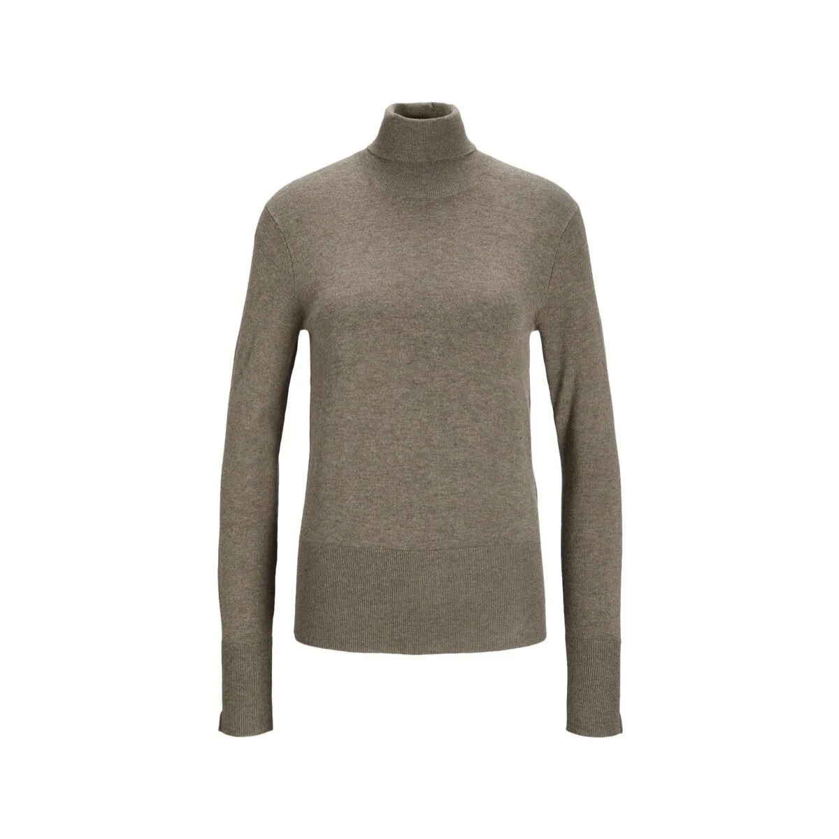 NOOS AVA L/S ROLL NECK  BRINDLE
