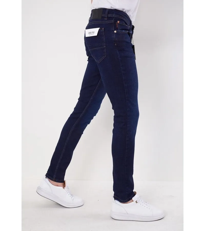 PANTALON JEAN HOMBRE  5306  AZUL OSCURO