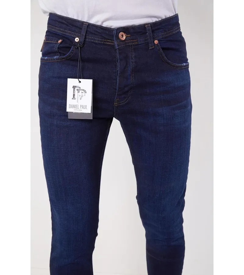 PANTALON JEAN HOMBRE  5306  AZUL OSCURO