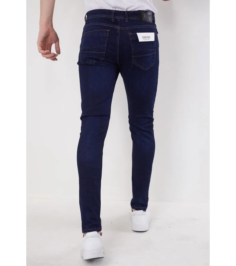 PANTALON JEAN HOMBRE  5306  AZUL OSCURO