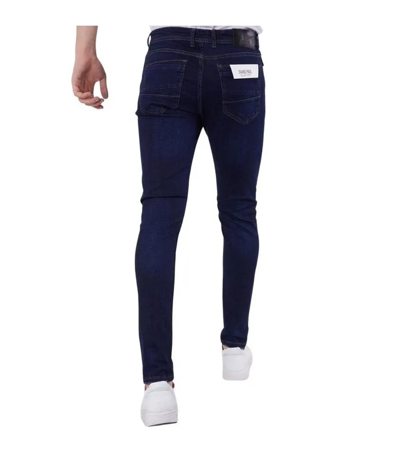PANTALON JEAN HOMBRE  5306  AZUL OSCURO