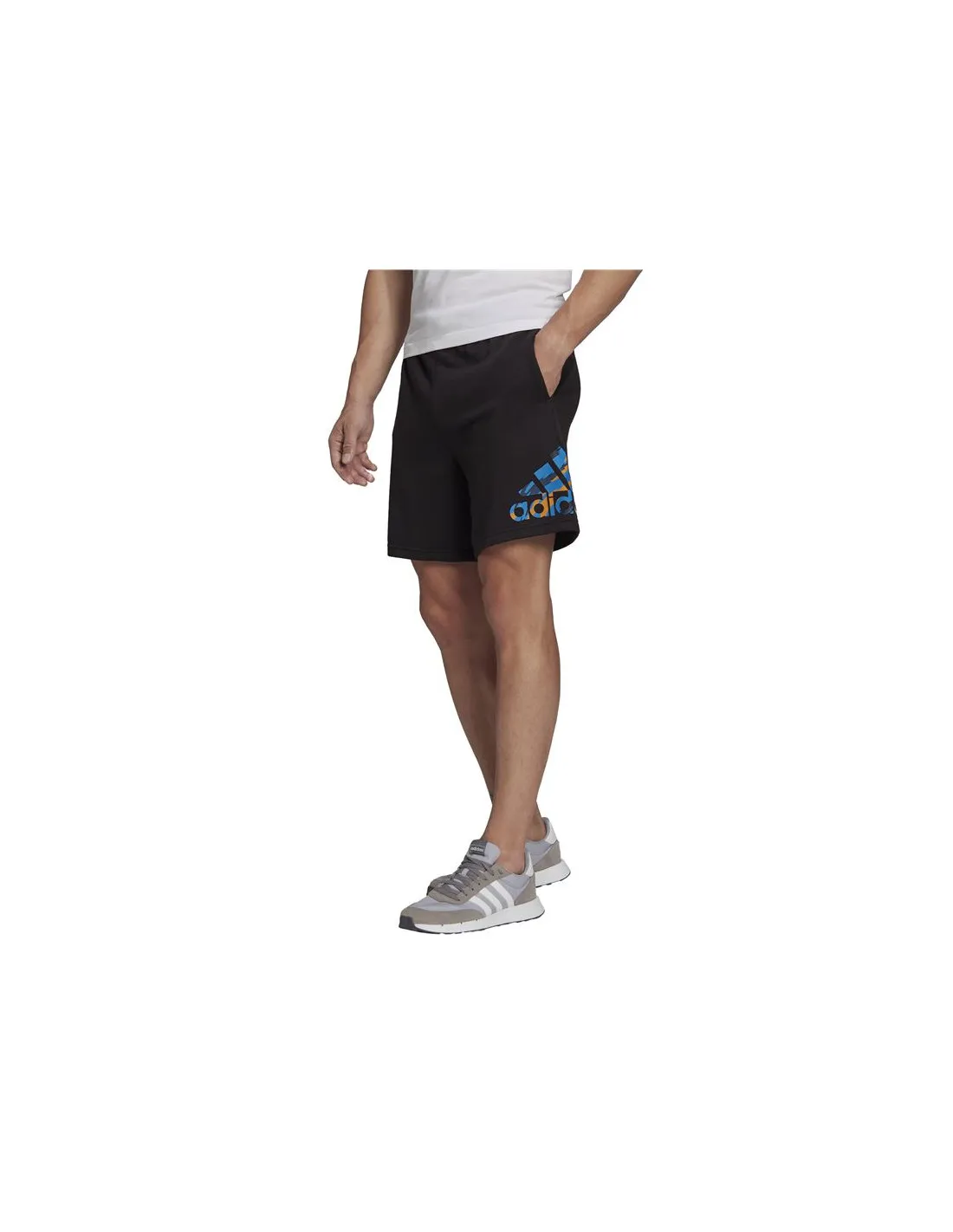 Pantalones adidas Camo M Black