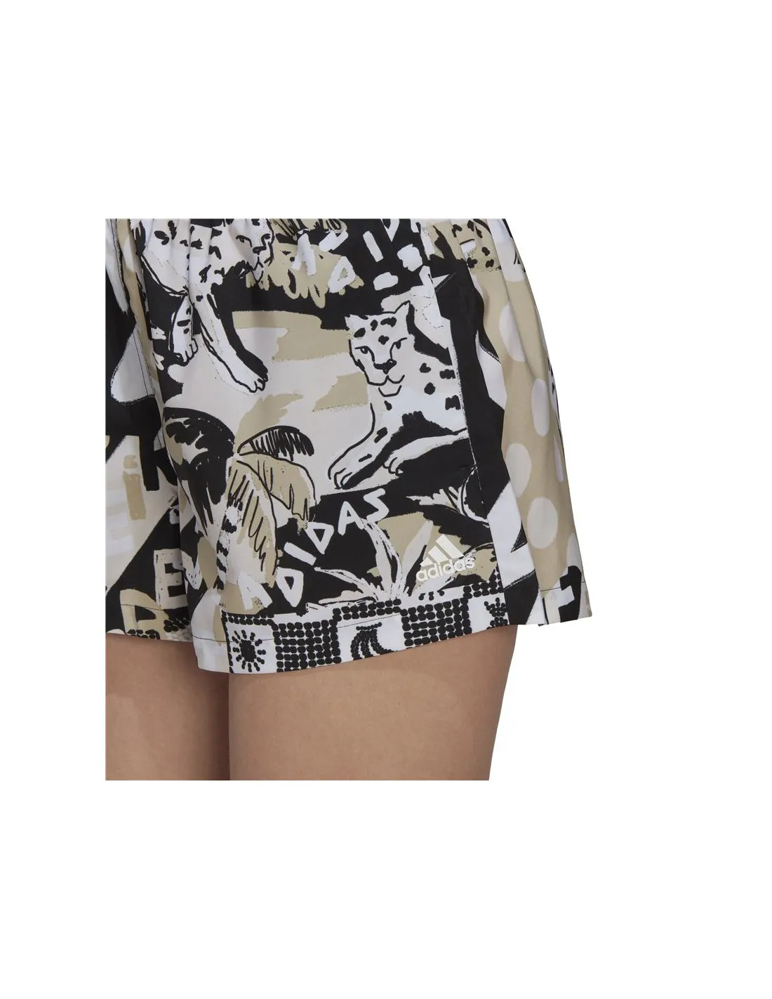 Pantalones cortos adidas FARM Mujer Black