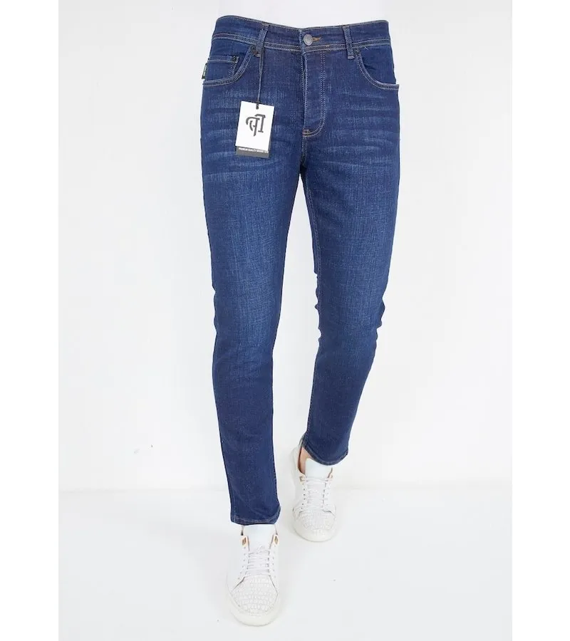 PANTALONES STRETCH HOMBRE  A53.B01  AZUL
