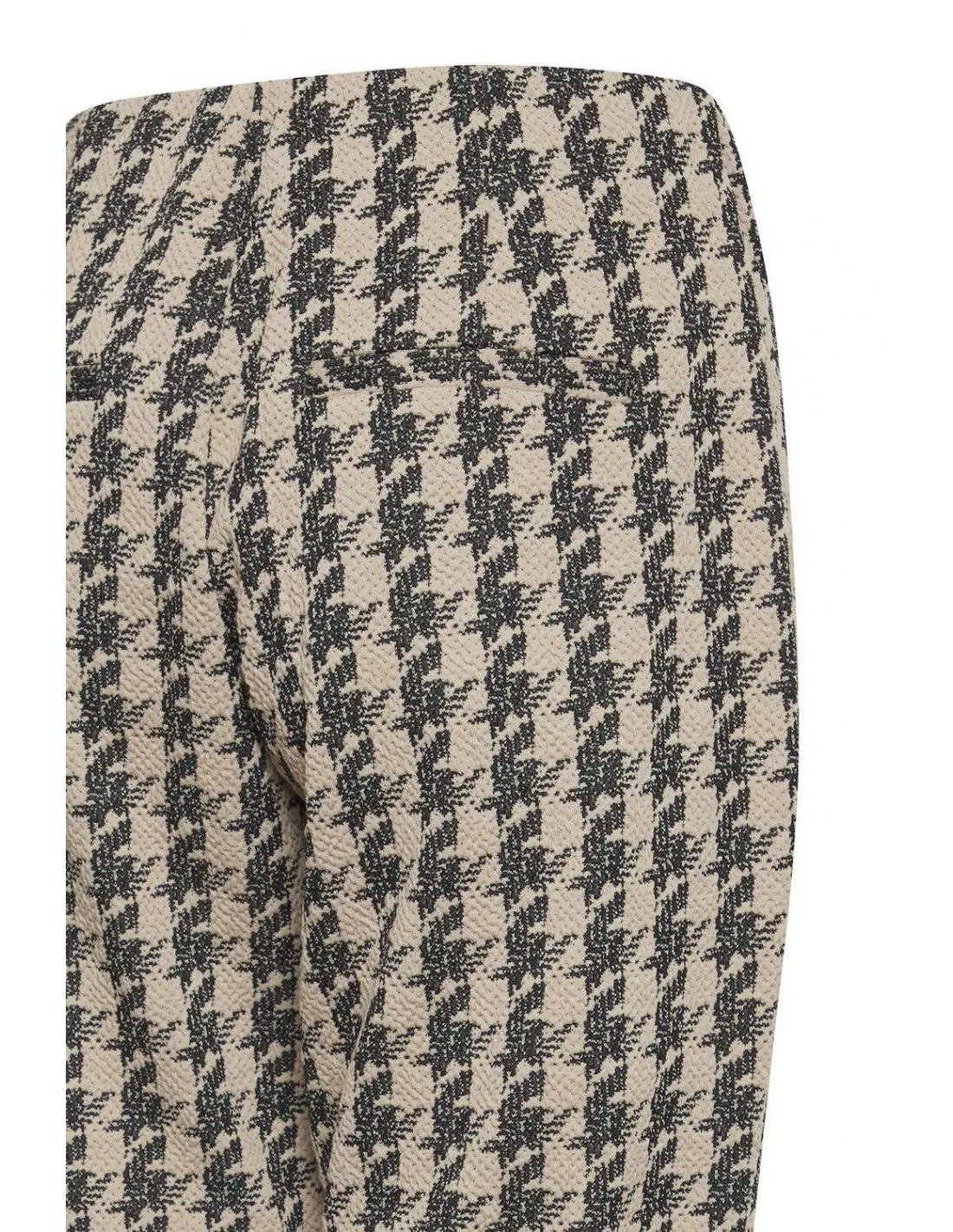 PANTALÓN AJUSTADO PRINT PATA DE GALLO ICHI KATE