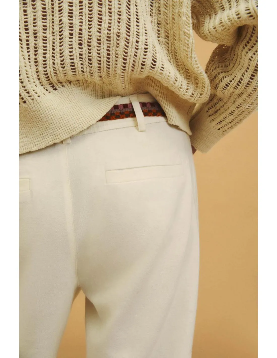 PANTALÓN DE TRAJE ANCHO ESE O ESE HABANA