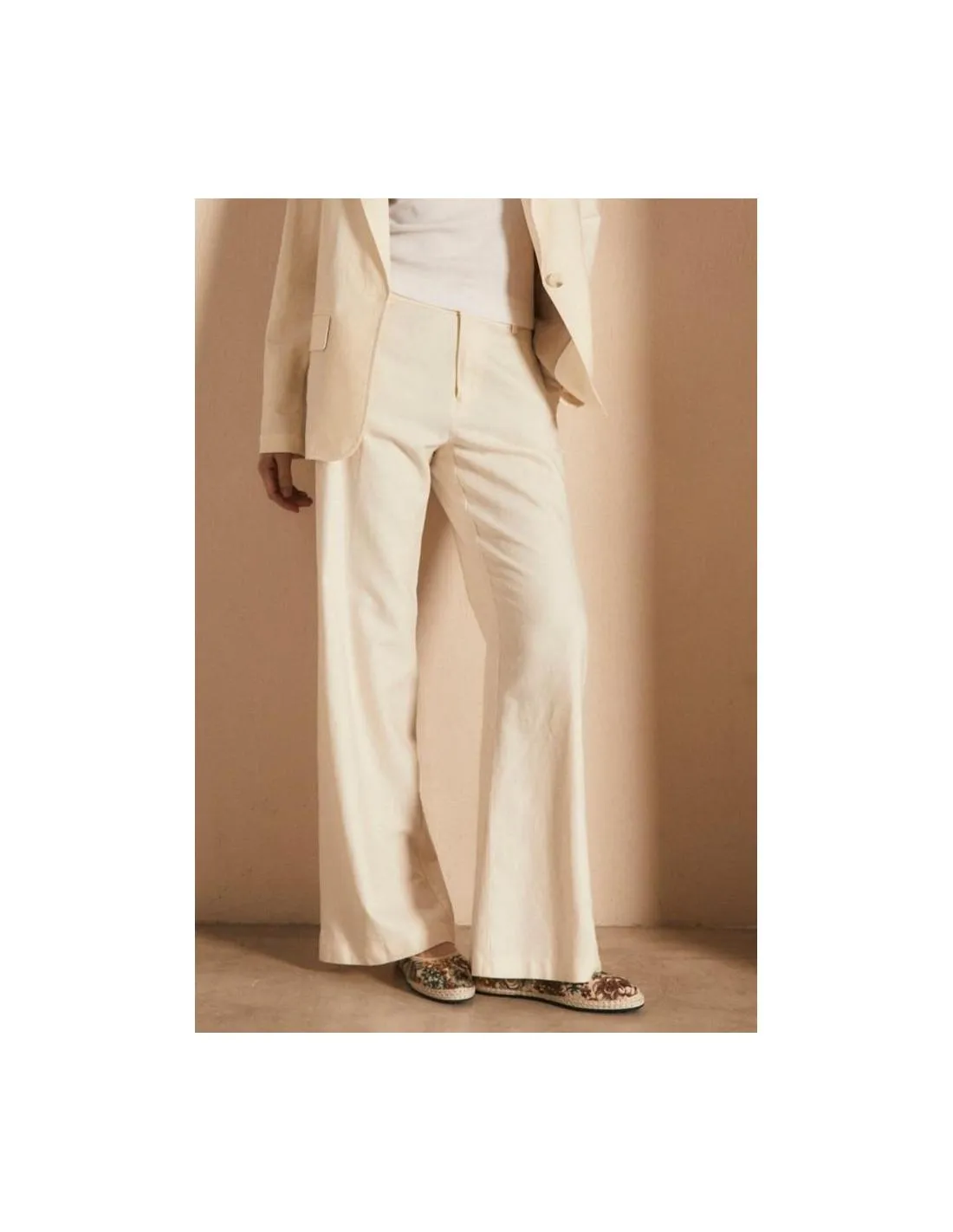 PANTALÓN DE TRAJE ANCHO ESE O ESE HABANA