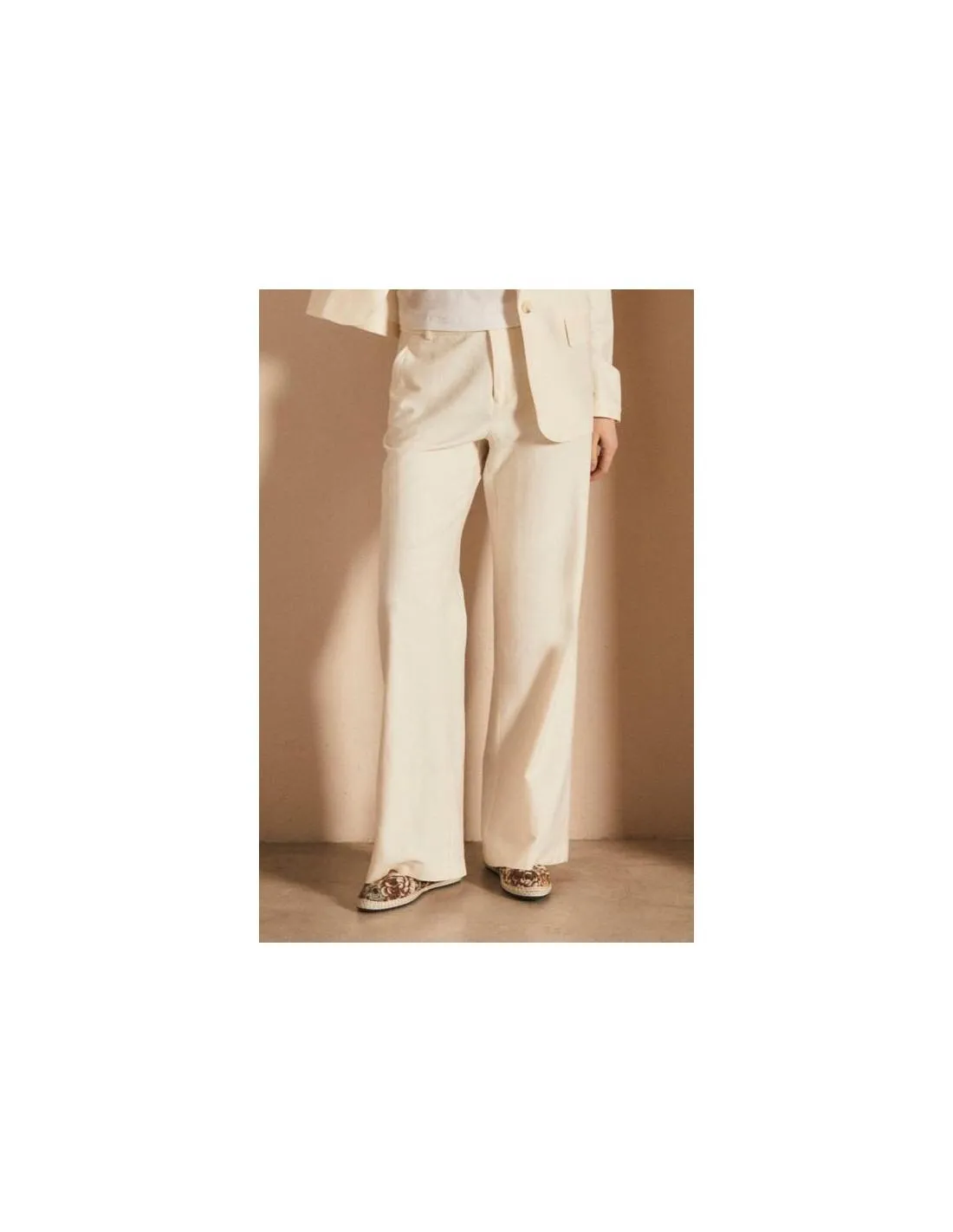 PANTALÓN DE TRAJE ANCHO ESE O ESE HABANA
