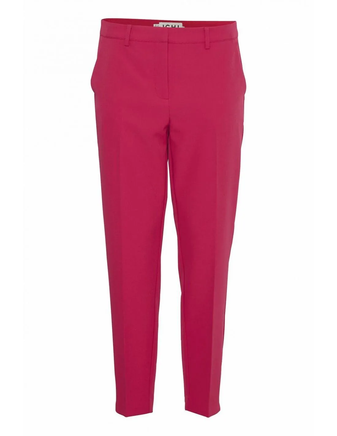 PANTALÓN DE TRAJE FUCSIA ICHI LEXI