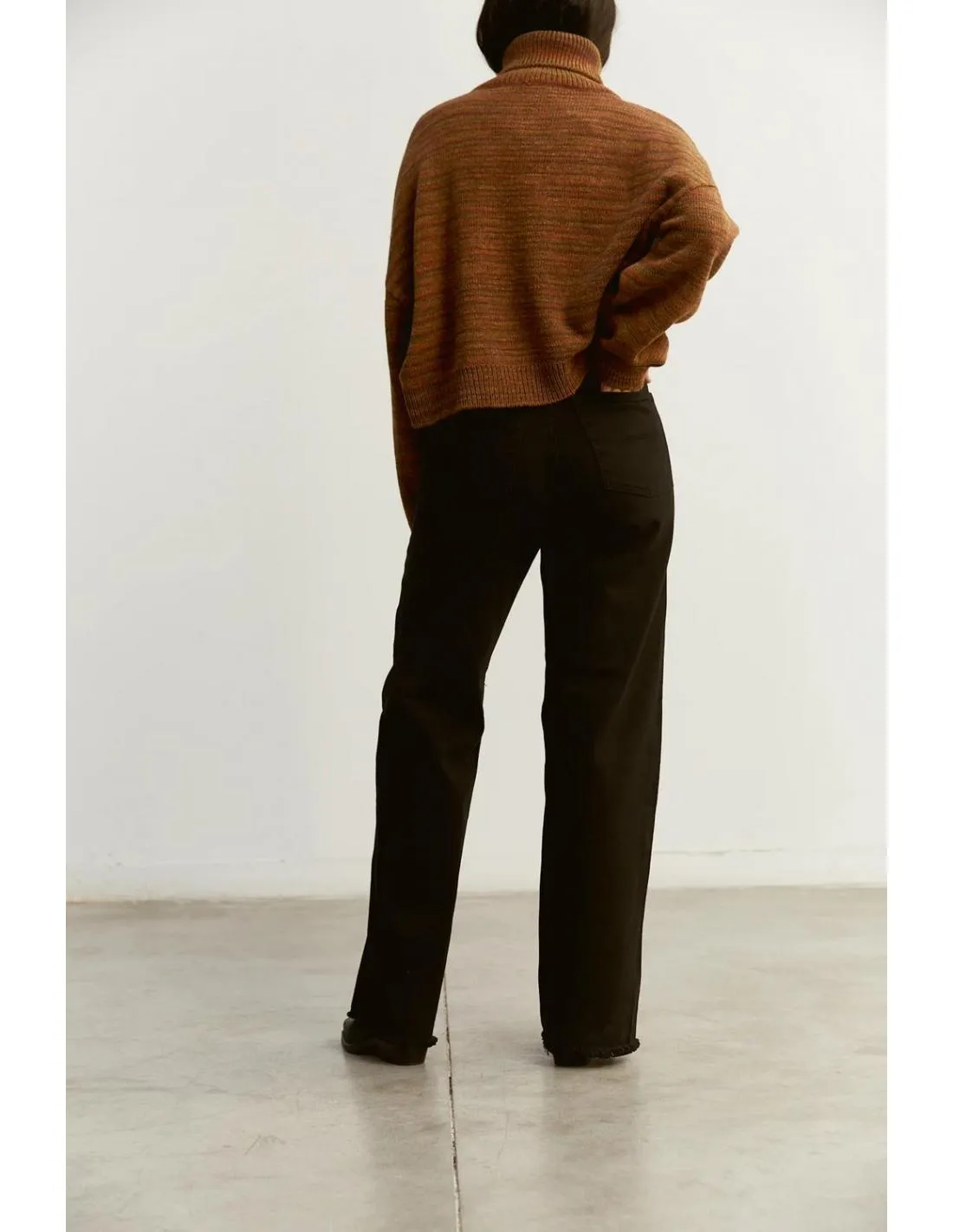 PANTALÓN LARGO NEGRO NAME THE BRAND DANIELLE