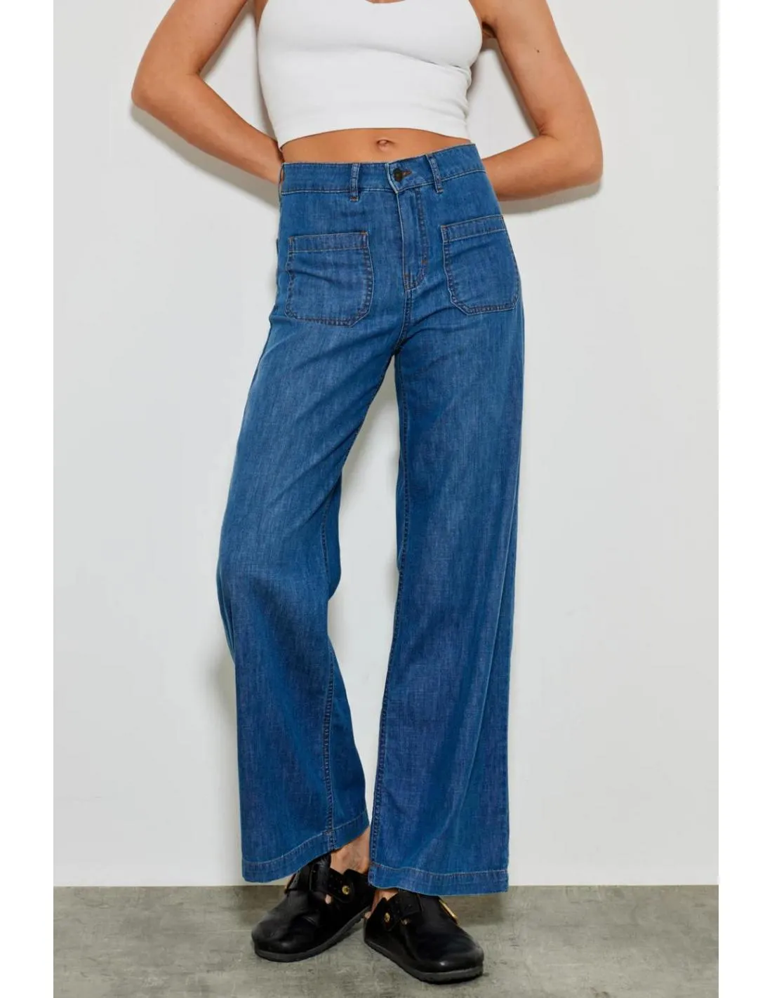 PANTALÓN LARGO VAQUERO FIVE PARIS LUCIA