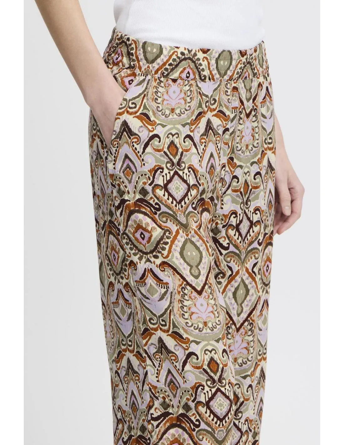 PANTALÓN PRINT BOHO B.YOUNG JOELLA