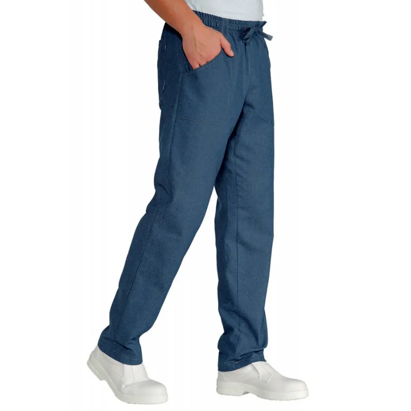 PANTALóN DE COCINA PANTALACCIO JEANS ISACCO TALLA L Y XL