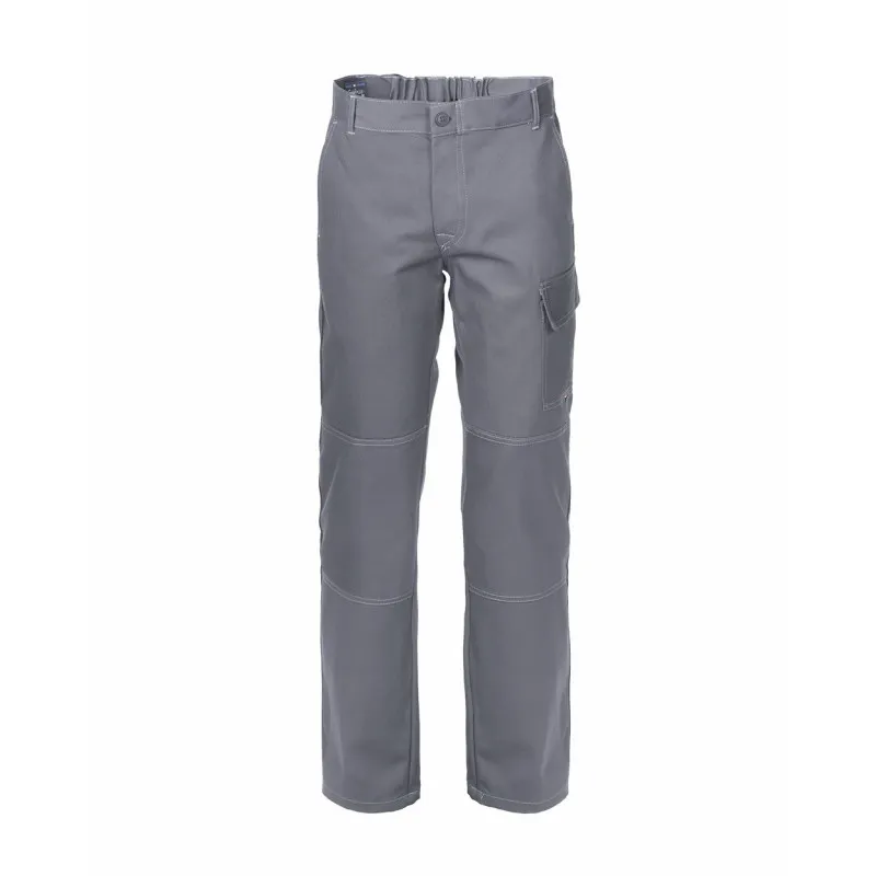 PANTALóN DE TRABAJO MULTIBOLSILLOS GRIS SERIOPLUS  ROSSINI