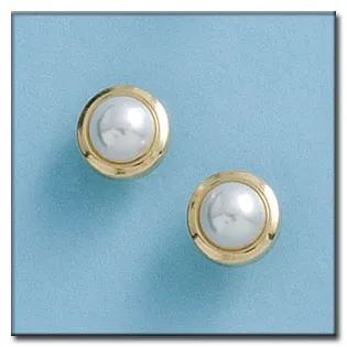 Pendientes Oro y Perla