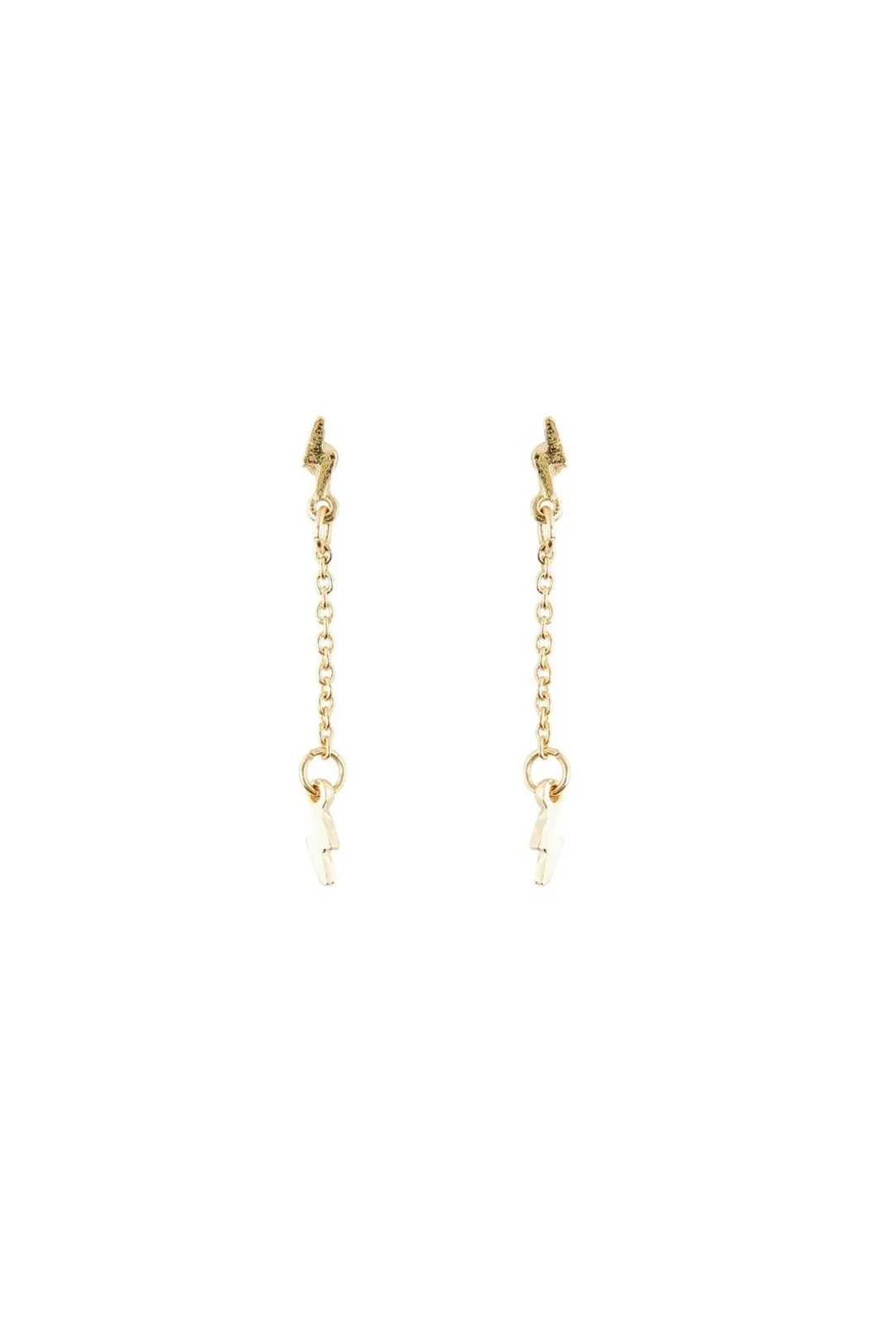 Pendientes Pctuniversa rayo dorado