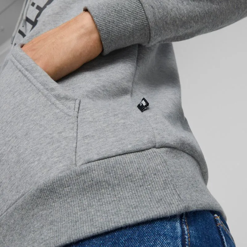 Polera Urbano Hombre Puma Ess+ Big Logo Hoodie Fl