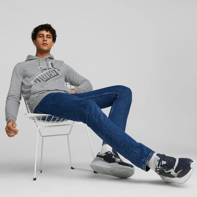 Polera Urbano Hombre Puma Ess+ Big Logo Hoodie Fl