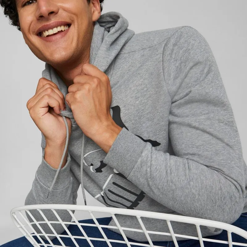Polera Urbano Hombre Puma Ess+ Big Logo Hoodie Fl