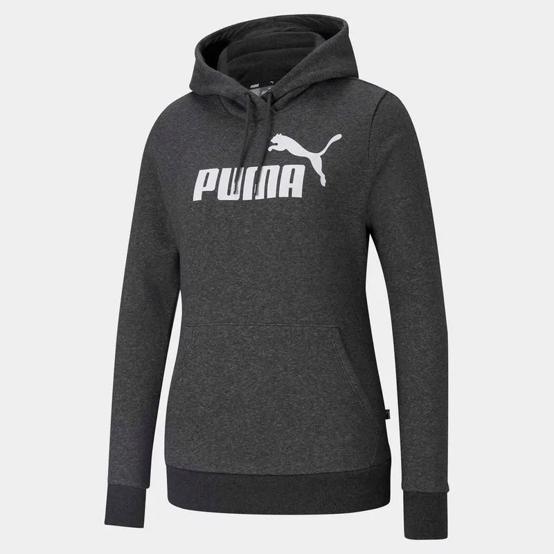 Polera Urbano Mujer Ess Logo Hoodie Fl