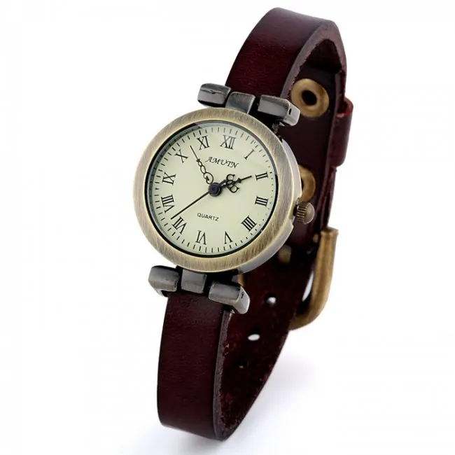 Retro Punk Crown Pointer Watch