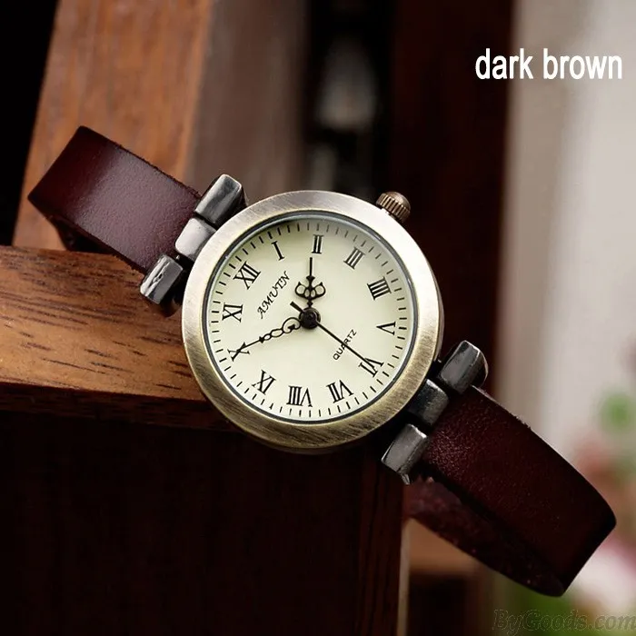 Retro Punk Crown Pointer Watch
