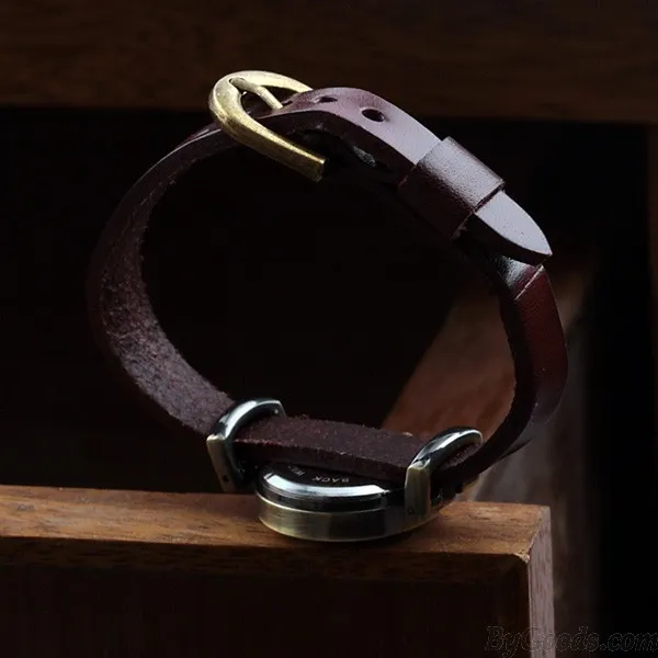 Retro Punk Crown Pointer Watch