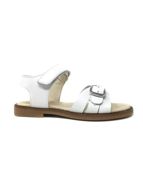 sandalia napa blanco