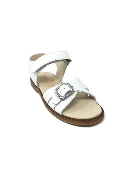 sandalia napa blanco