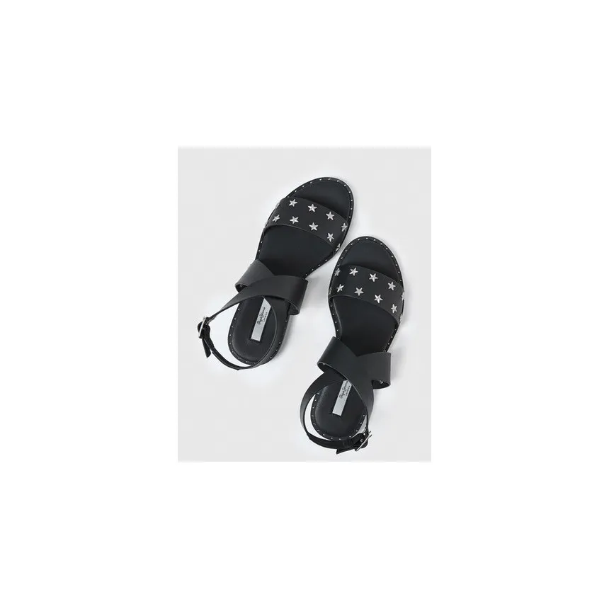 Sandalias De Piel Pepe Jeans Hayes Star Para Mujer