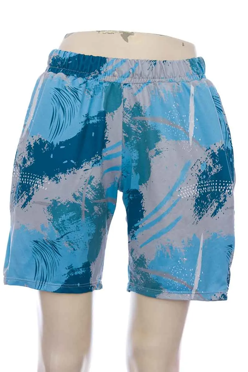SHORT COLOR AZUL  GREEN FIT