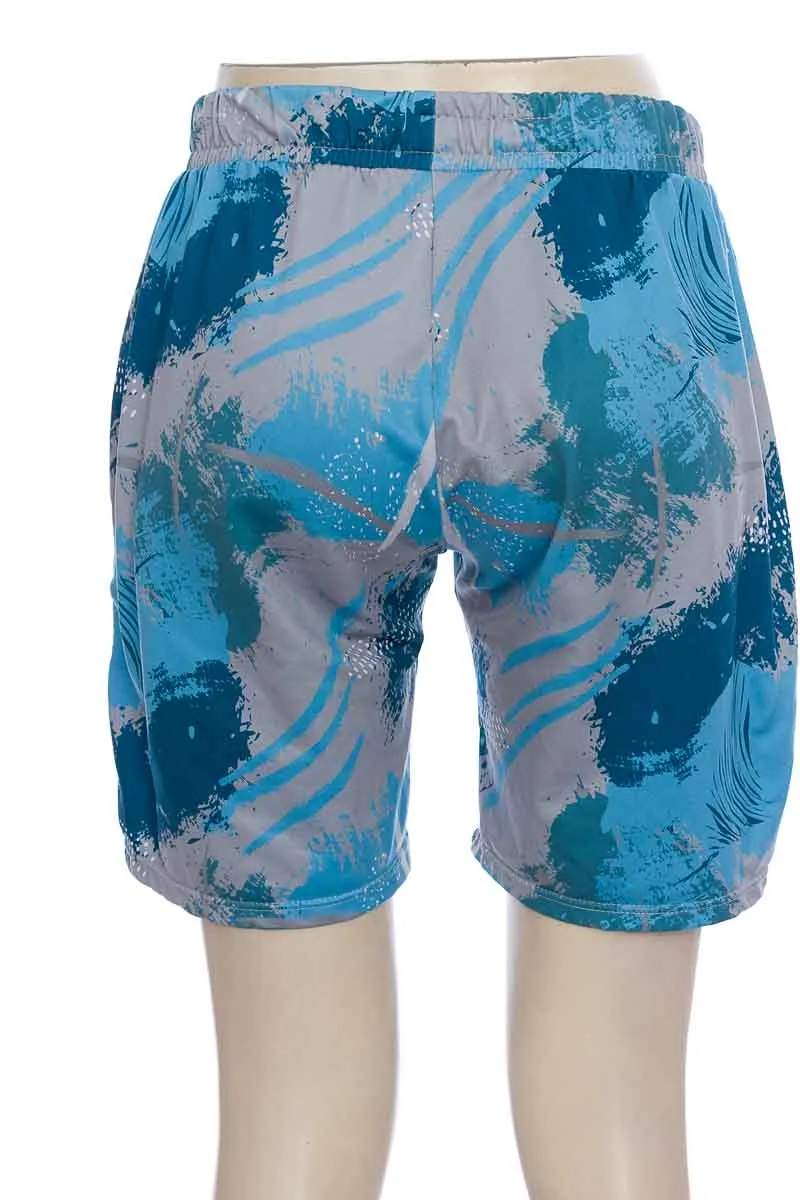 SHORT COLOR AZUL  GREEN FIT