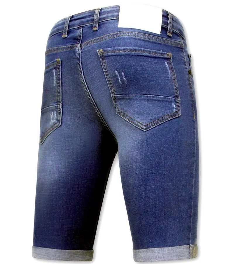 SKINNY SHORT HOMBRE  1031SH  AZUL