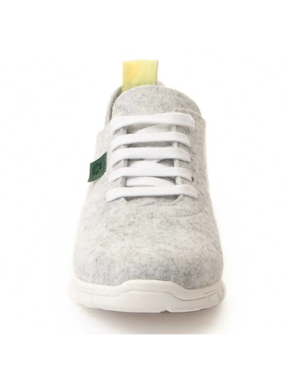 Sneaker de fieltro reciclado para hombre  Montevita  Recicledm  72934 Blanco