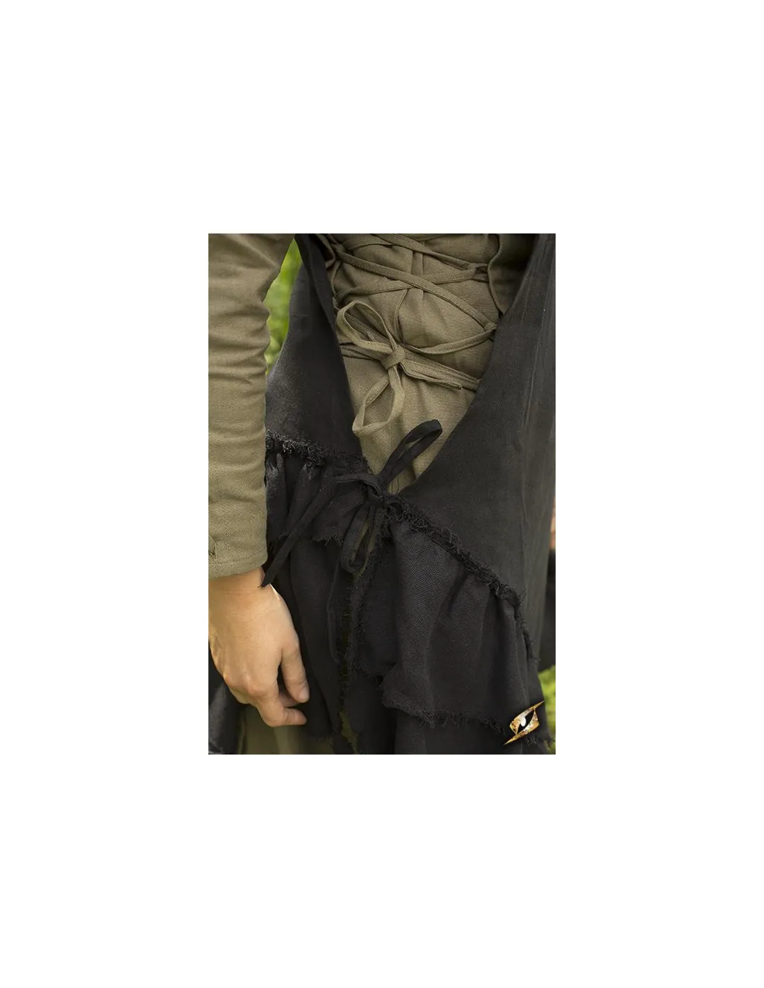 Sobrevesta medieval Raven en nebro