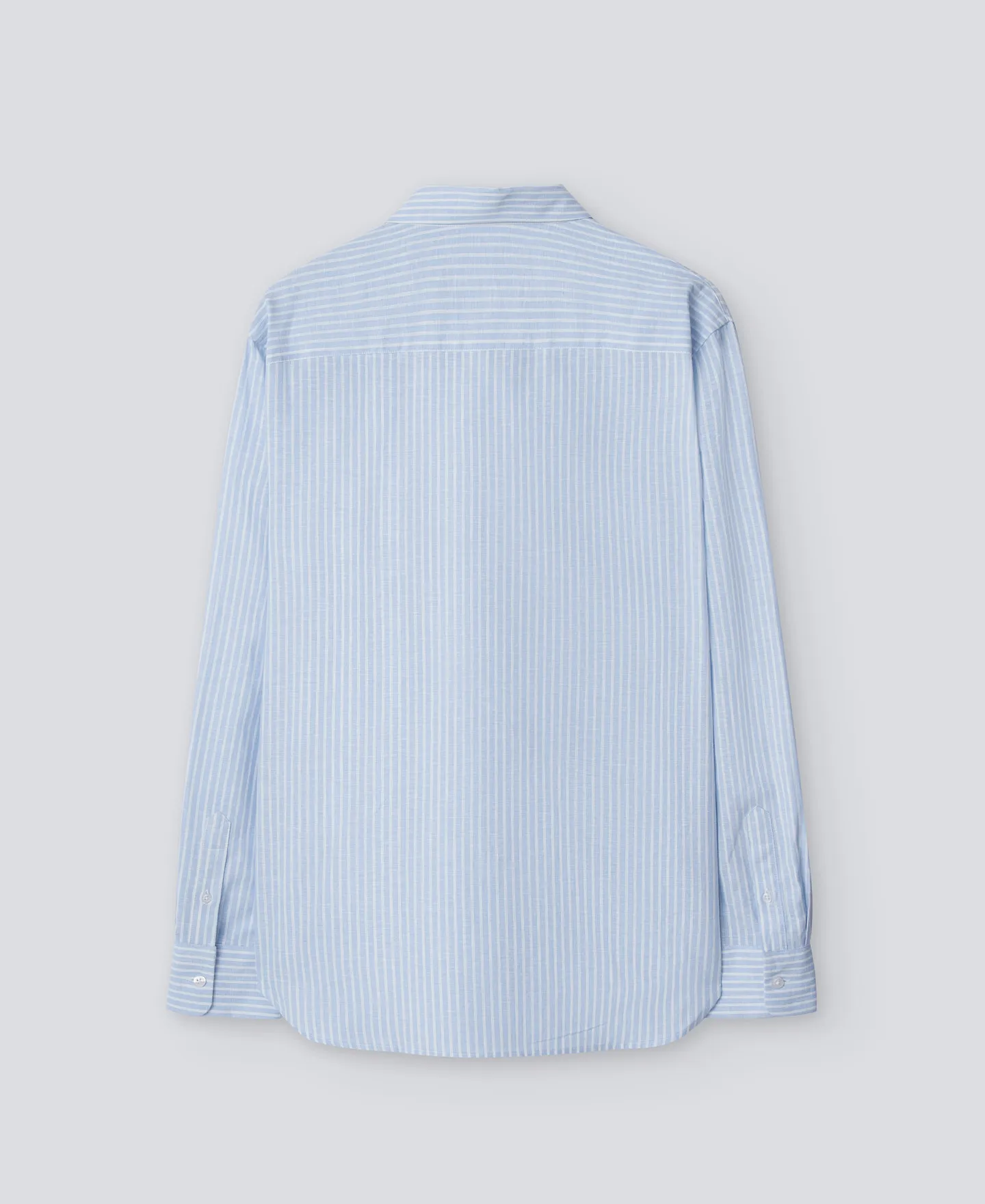 Striped shirt man