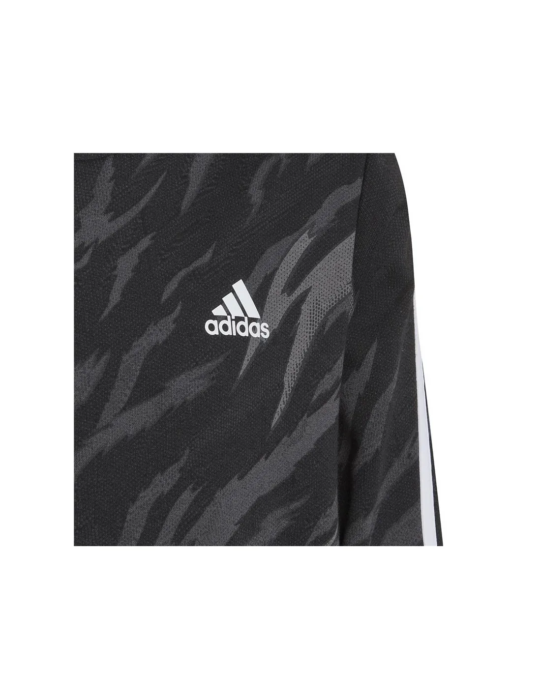Sudadera adidas 3 Bandas Boys Black