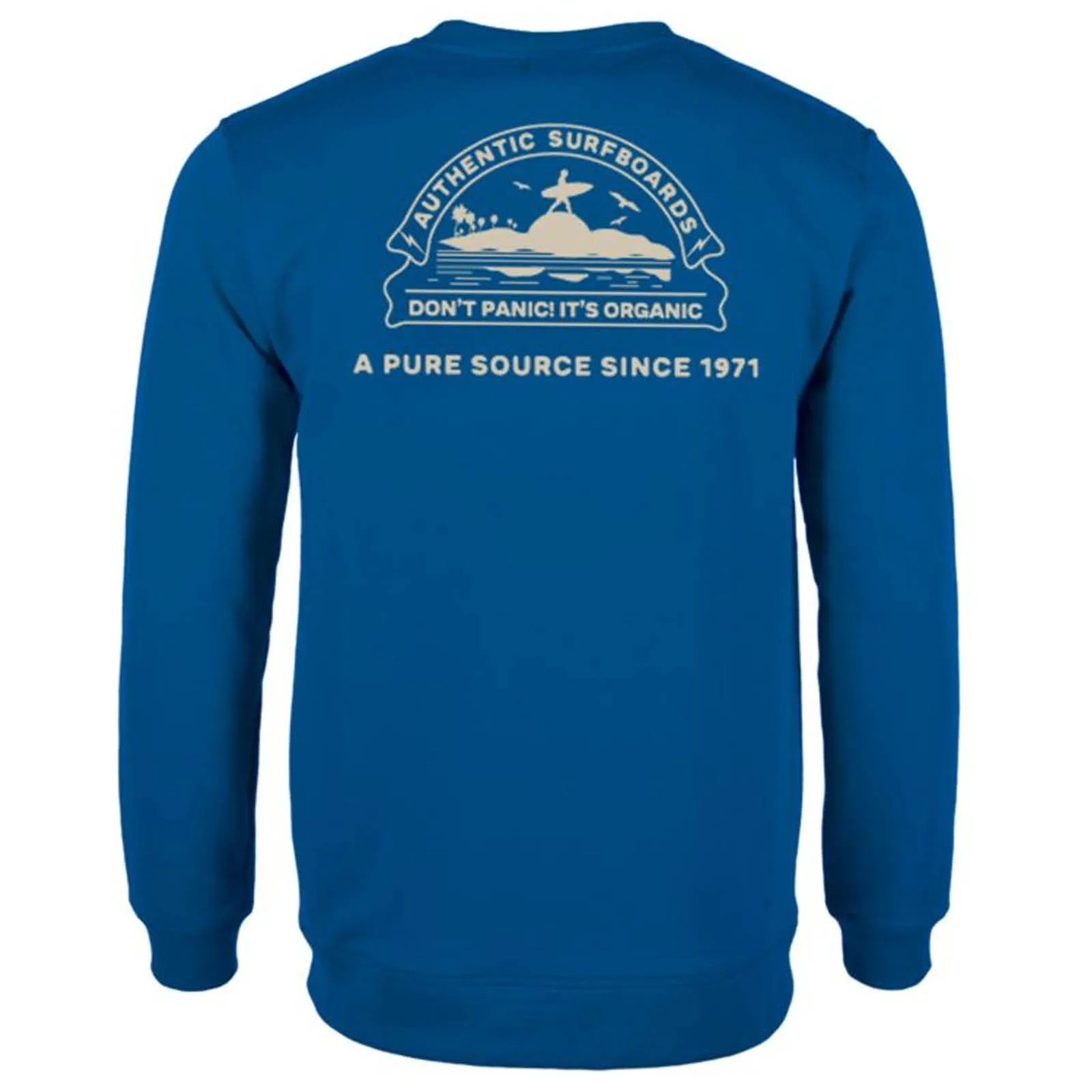 Sudadera Bolt Don´t Panic Crew Azul
