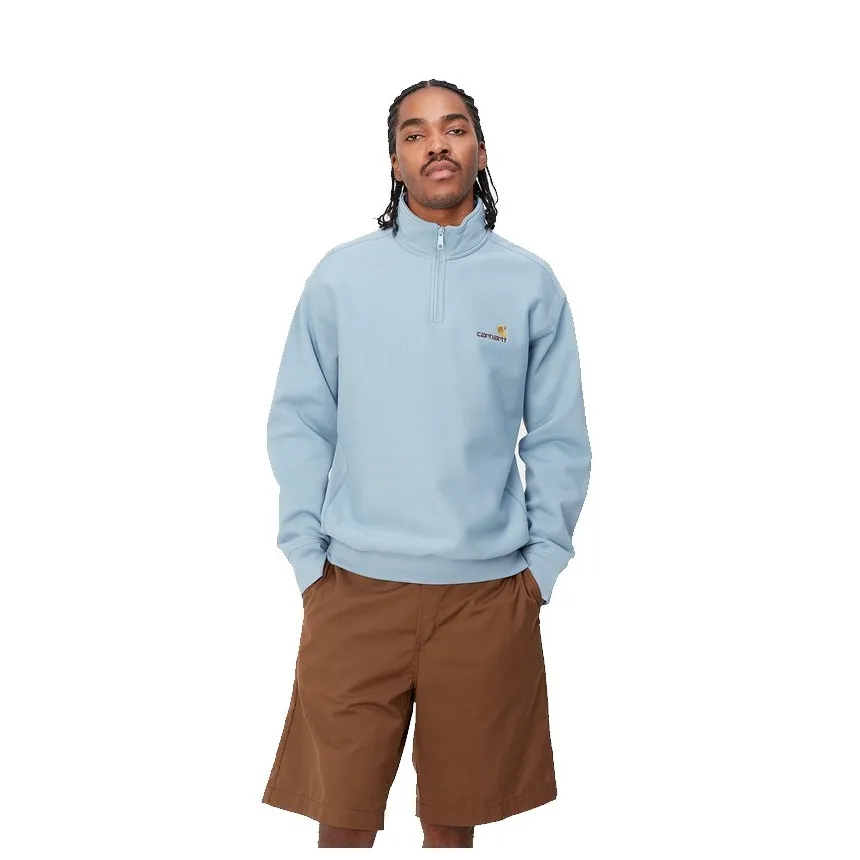 Sudadera Carhartt Wip Half Zip American Script