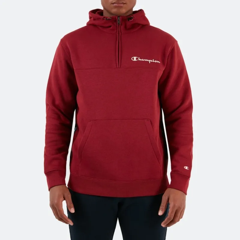 Sudadera Champion Half Zip Jacquard Tape Hoodie 219095 RS508
