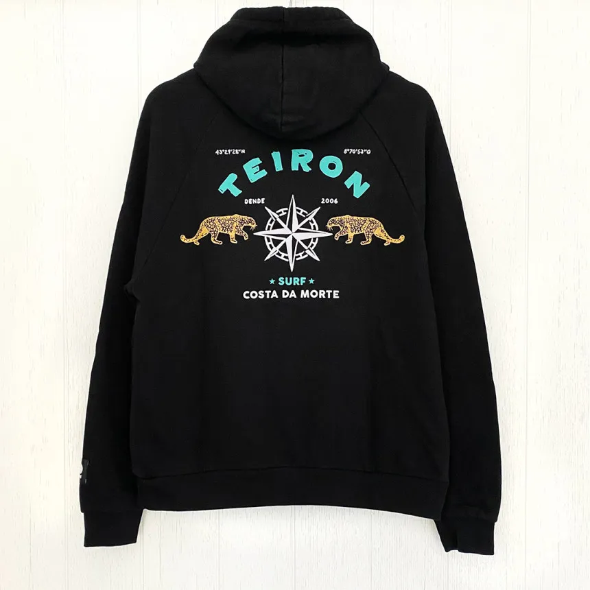 Sudadera con Capucha Teiron Leopardo Para Mujer