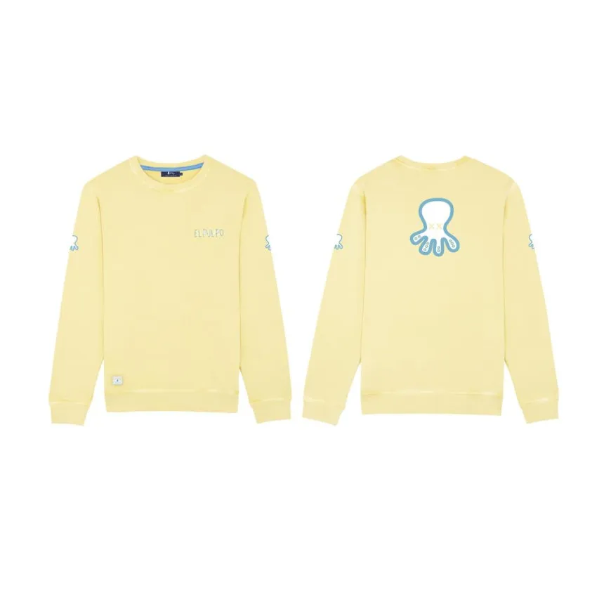 Sudadera El Pulpo Triple Logo Para Niño