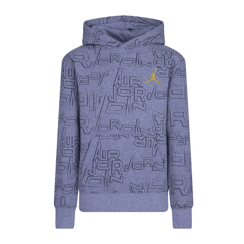 SUDADERA JORDAN TAKE FLIGHT HOODIE GRIS (JUNIOR)