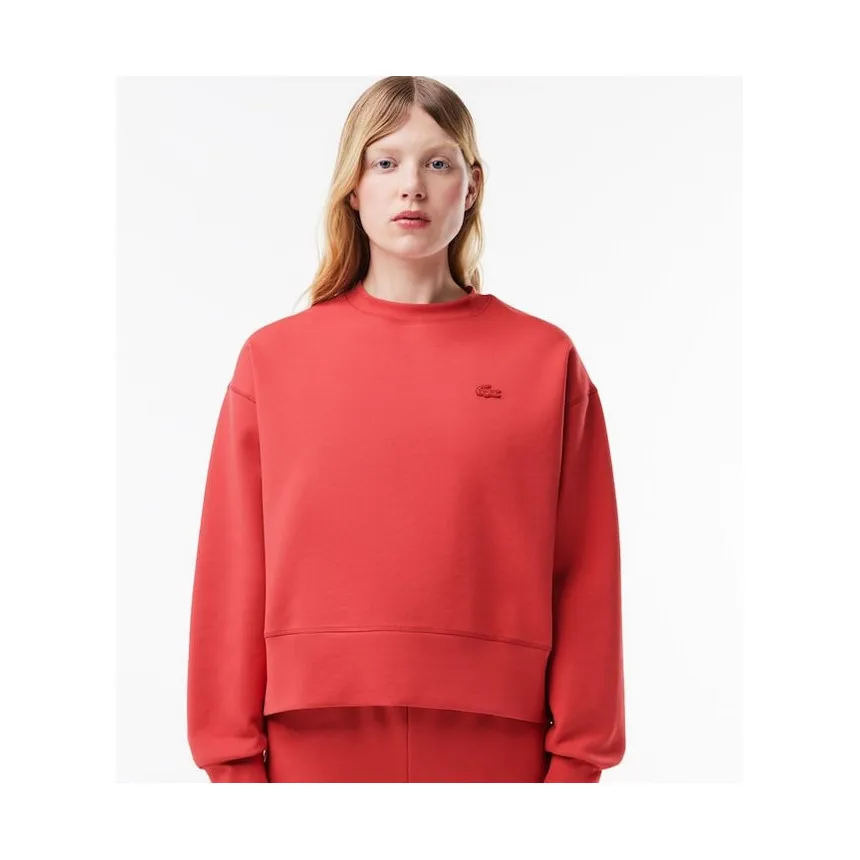 Sudadera Lacoste Jogger Oversized Fit Para Mujer