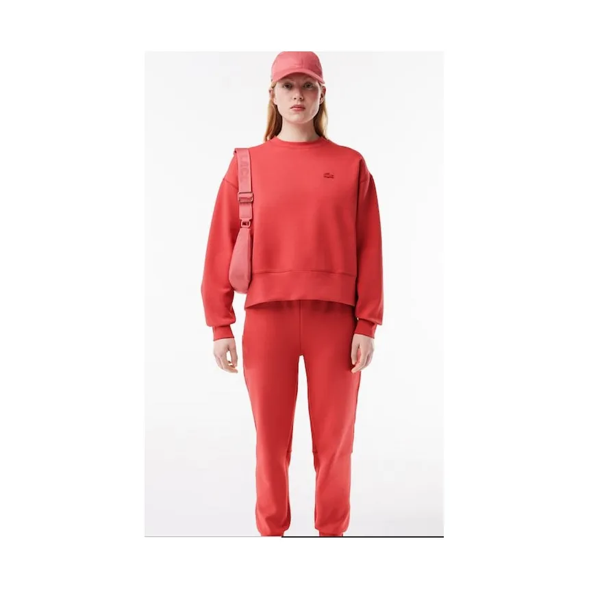 Sudadera Lacoste Jogger Oversized Fit Para Mujer