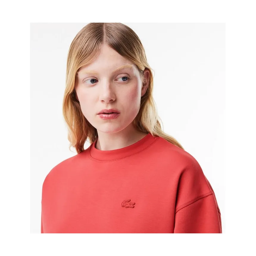Sudadera Lacoste Jogger Oversized Fit Para Mujer