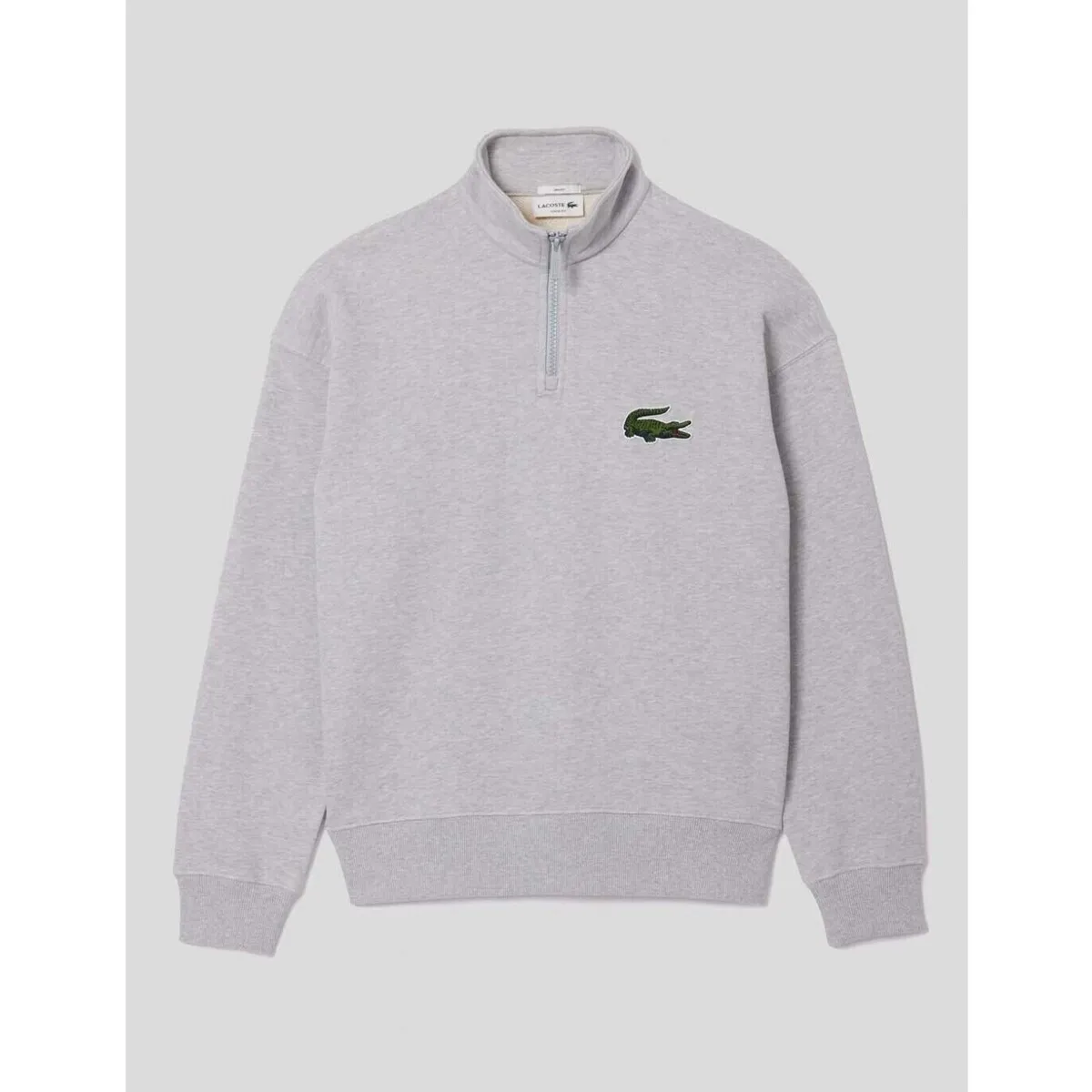 SUDADERA  SUDADERA QUARTER ZIP   ARGENT CHINE