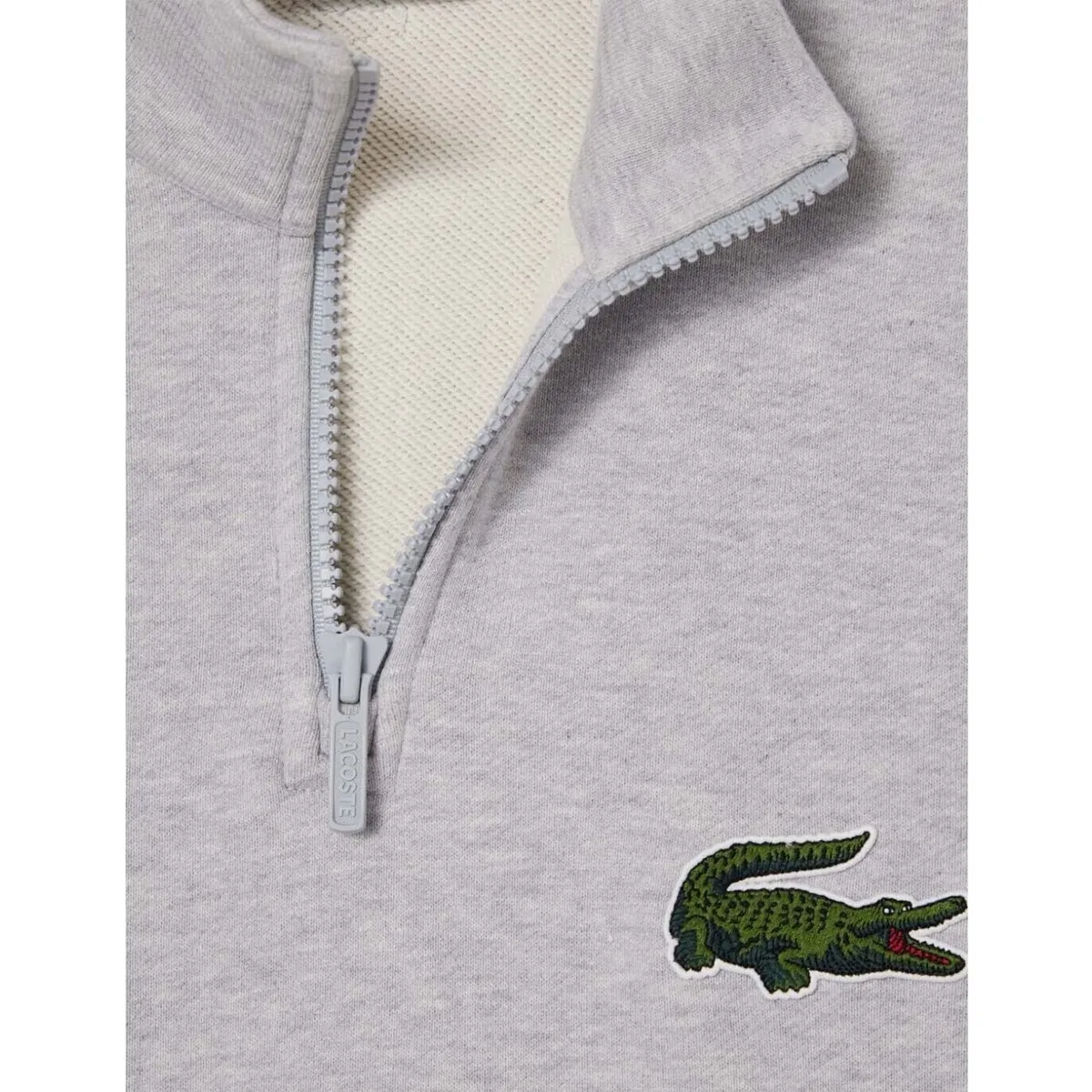 SUDADERA  SUDADERA QUARTER ZIP   ARGENT CHINE
