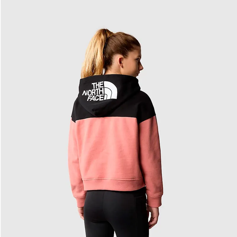 Sudadera the north face Drew Peak Crop Pullover Hoodie Girl