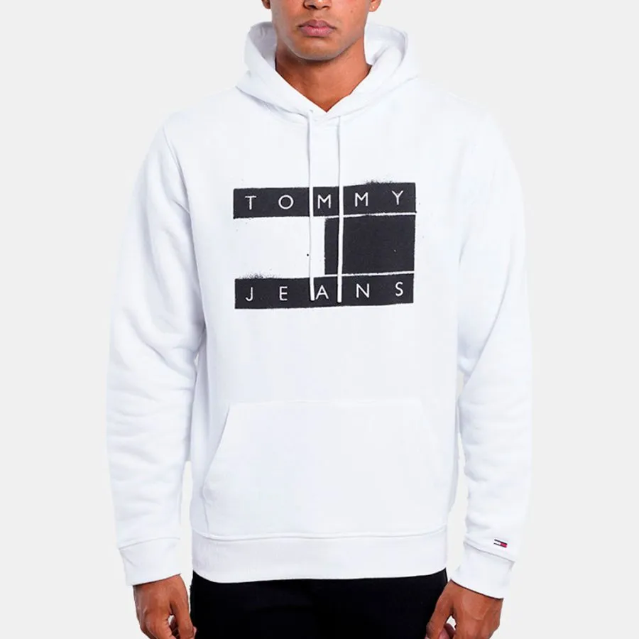 Sudadera TOMMY JEANS TJM REG FLAG SPRAY HOODIE DM0DM17911